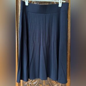 Ann Taylor Navy Blue Skirt Size M